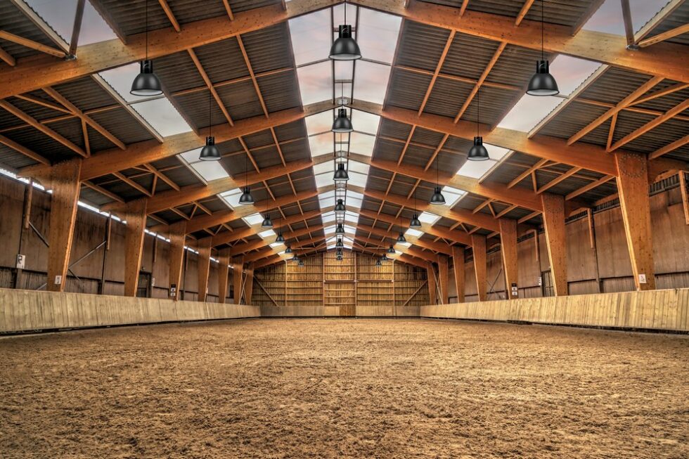 manege equestre luminaire helios